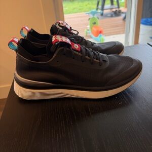Bala Men's/Womens Black Sneakers with White Accents